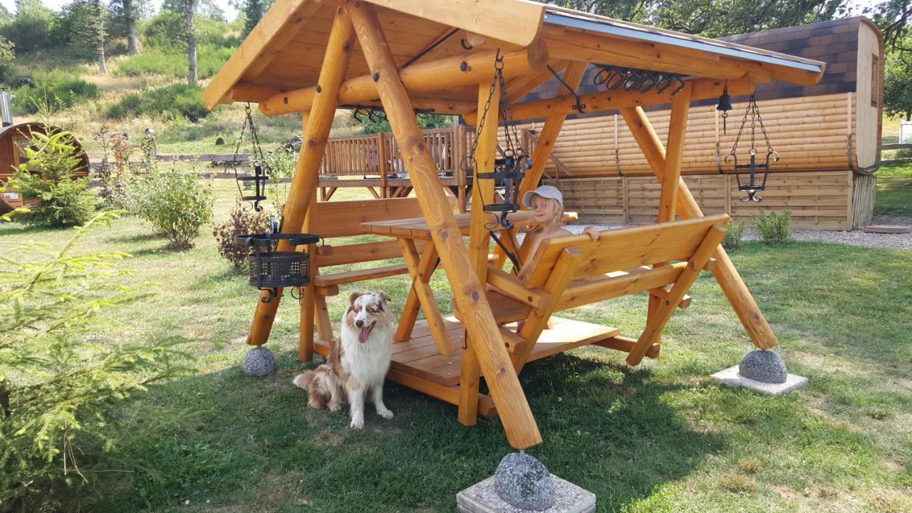 Ma Roulotte Sous Les Chenes- Au Naturel Raon-aux-Bois Exterior photo